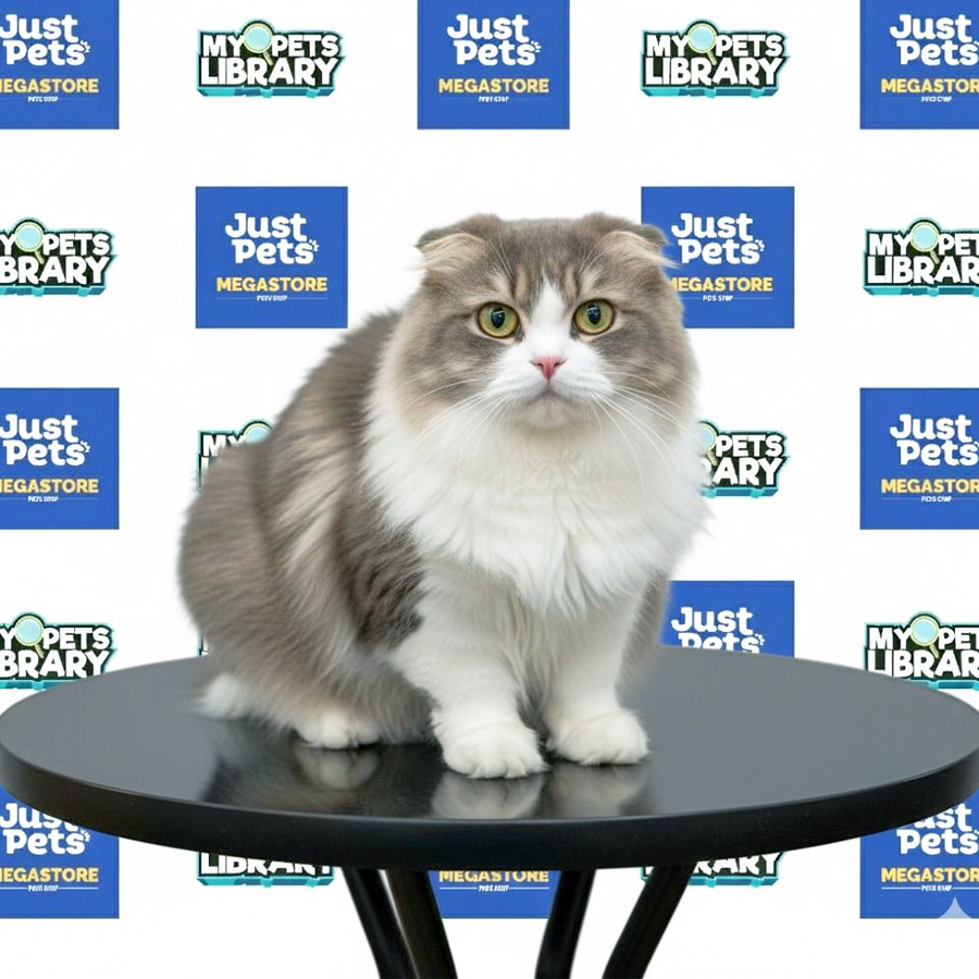 Longhair Scottishfold Kitten